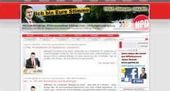 Desktop Screenshot of npd-stuttgart.de